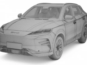 2023 बीवाईडी सील यू इंटीरियर के साथ 3D मॉडल