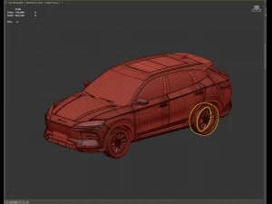 2023 बीवाईडी सील यू इंटीरियर के साथ 3D मॉडल