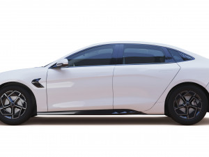 2023 BYD Seal With Interior 3D 模型