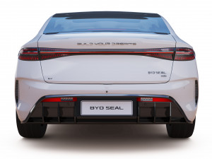 2023 BYD Seal With Interior 3D 模型