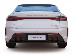 2023 BYD Seal With Interior 3D Model