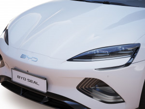 2023 BYD Seal With Interior 3D 模型