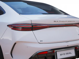 2023 BYD Seal With Interior 3D Model