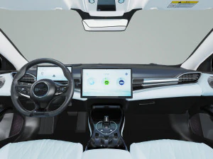 2023 BYD Seal With Interior 3D Model