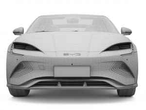 2023 BYD Seal With Interior 3D 模型