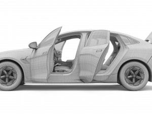 2023 BYD Seal With Interior 3D 模型