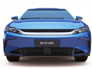 2024 BYD HAN EV With Interior Modèle 3D