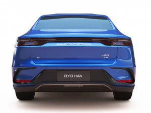 2024 BYD HAN EV With Interior 3D Model