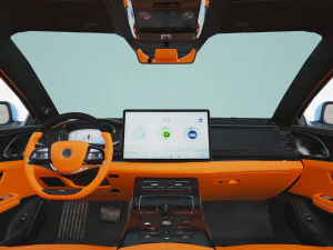 2024 BYD HAN EV With Interior 3D Model