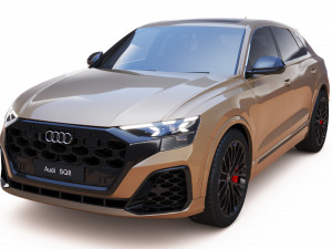 2024 Audi SQ8 3D Model