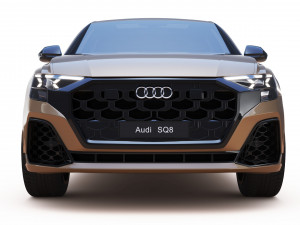 2024 Audi SQ8 Model 3D