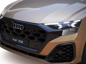 2024 Audi SQ8 Model 3D