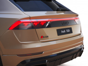 2024 Audi SQ8 Model 3D