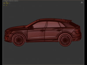 2024 Audi SQ8 Model 3D