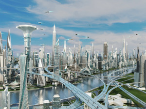 Future City 1 Model 3D