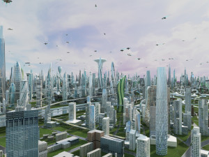 Future City 1 Model 3D