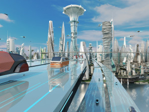 Future City 1 Model 3D
