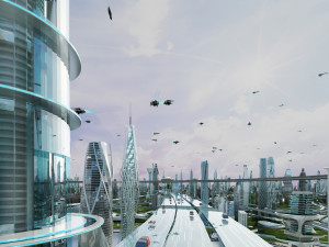 Future City 1 Model 3D