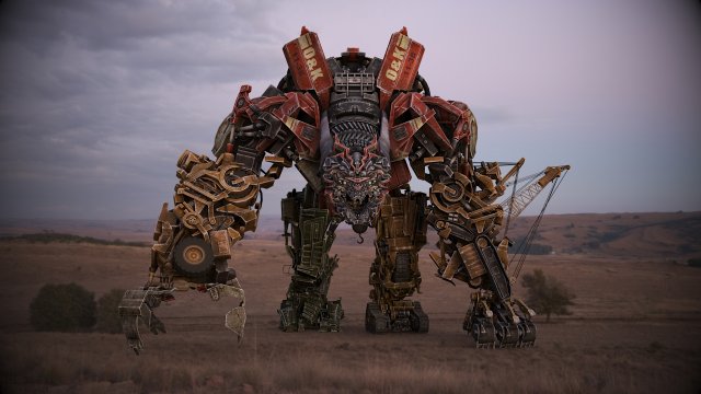 Devastator 3D Модель .c4d .max .obj .3ds .fbx .stl .blend 