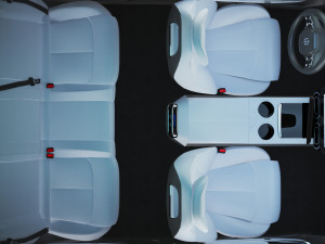 2024 Leapmotor C01 With Interior 3D मॉडल