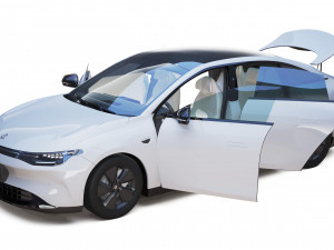 2024 Leapmotor C01 With Interior 3D मॉडल