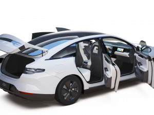 2024 Leapmotor C01 With Interior 3D मॉडल
