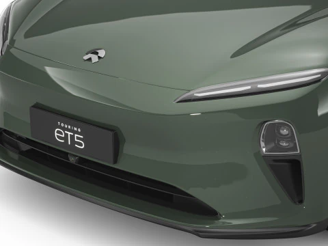 2024 NIO ET5 TOURING With Interior 3D Model