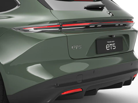 2024 NIO ET5 TOURING With Interior 3D Model