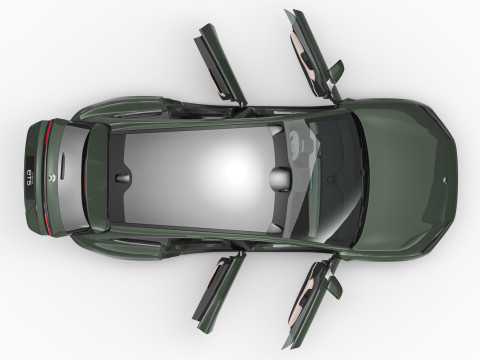 2024 NIO ET5 TOURING With Interior Modèle 3D
