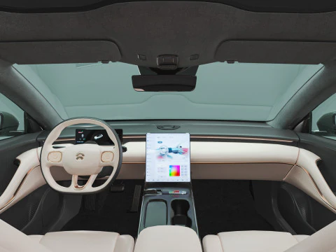 2024 NIO ET5 TOURING With Interior 3D Model