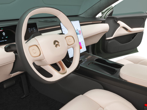 2024 NIO ET5 TOURING With Interior Modèle 3D