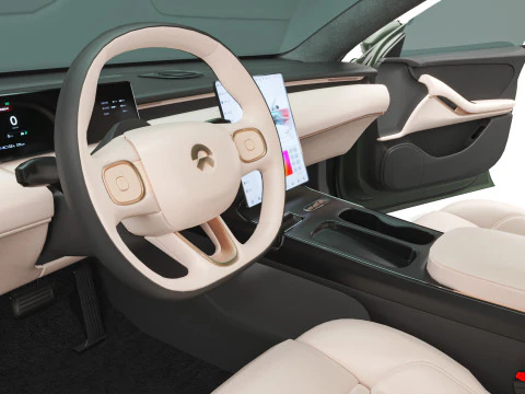 2024 NIO ET5 TOURING With Interior 3D Model