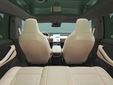 2024 NIO ET5 TOURING With Interior Modèle 3D
