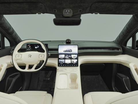 2024 NIO EL6 ES6 With Interior 3D Модель