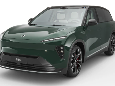 2024 NIO EL8 ES8 With Interior 3D Model