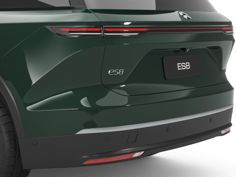 2024 NIO EL8 ES8 With Interior Model 3D