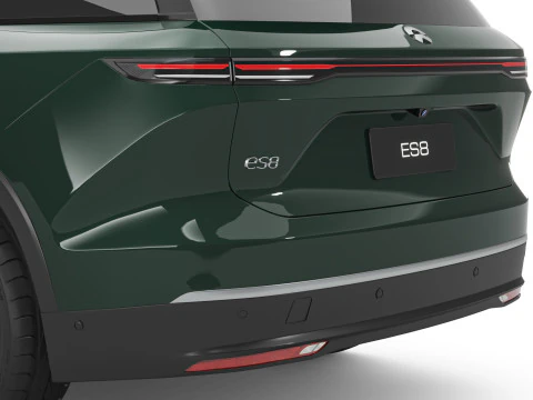 2024 NIO EL8 ES8 With Interior 3D Model
