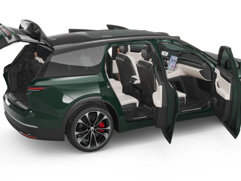 2024 NIO EL8 ES8 With Interior 3D Model