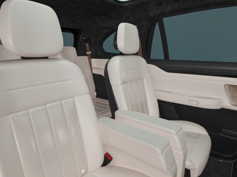 2024 NIO EL8 ES8 With Interior Model 3D