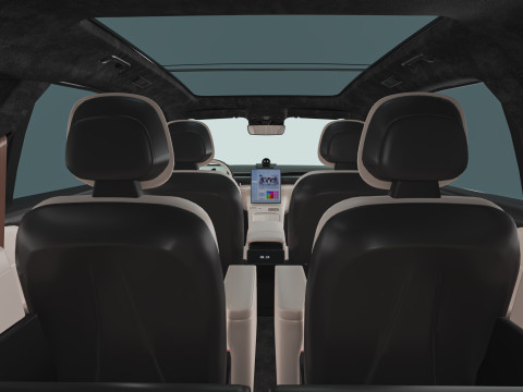 2024 NIO EL8 ES8 With Interior Model 3D