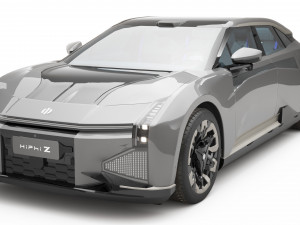 2024 HiPhi Z With Interior 3D 模型