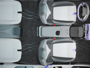 2024 HiPhi Z With Interior Model 3D