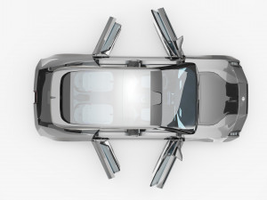 2024 HiPhi Z With Interior Model 3D