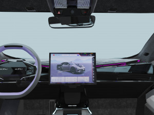 2024 HiPhi Z With Interior Model 3D