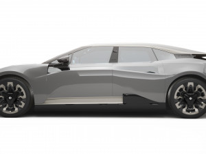 2024 HiPhi Z With Interior Model 3D