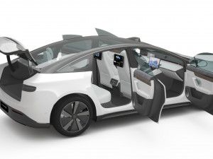 2024 LUXEED S7 With Interior 3Dモデル
