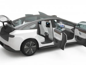 2024 LUXEED S7 With Interior 3D Model