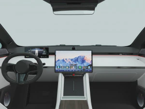 2024 LUXEED S7 With Interior 3D Model