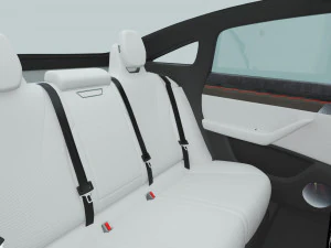 2024 LUXEED S7 With Interior 3D Model