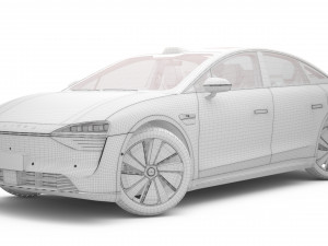 2024 LUXEED S7 With Interior 3Dモデル